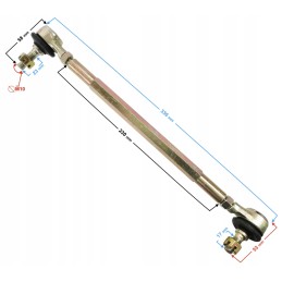 Steering rack for ATV 125 110 50 80 cc Bombardier Quad