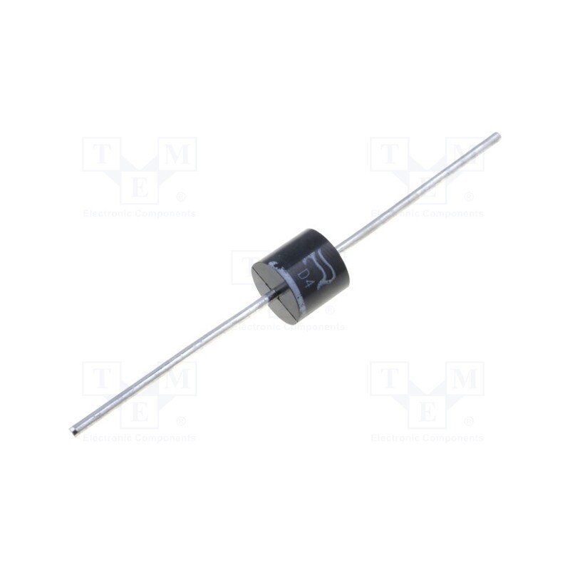 1 pcs x DIOTEC SEMICONDUCTOR - 5KP18A - Diode: TVS, 5kW, 20÷23.3V, unidirectional, P600,