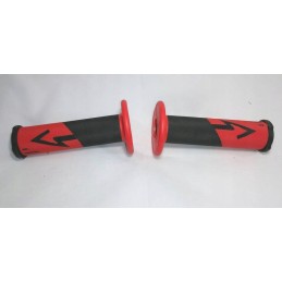 Black and red soft rubber ATV shifters