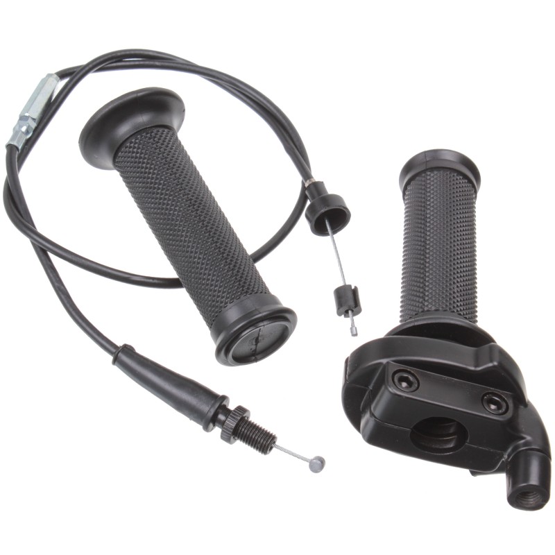 Throttle body, levers, throttle cable, cross enduro, atv 22