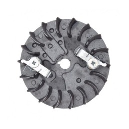 Magneto flywheel with fan for pocket