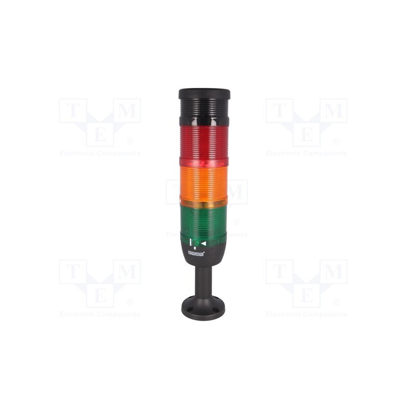 1 pcs x EMAS - TK-IK73F220ZM01 - Signaller: signalling column, LED, red/yellow/green, 220VDC, IK