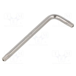 1 pcs x KING TONY - 114715R - Wrench, Torx® with protection, T15H, tool steel, 55.5mm