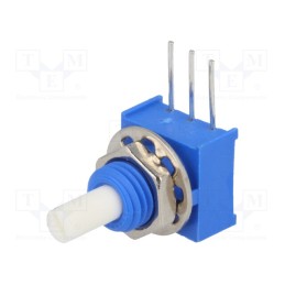 1 pcs x BOURNS - 3310C-001-203L - Potentiometer: shaft, single turn, 20kΩ, ±20%, 0.25W, linear, THT