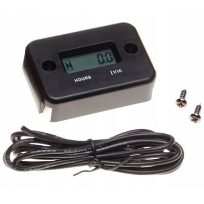 Engine hours counter for quad atv engine