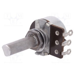 1 pcs x TELPOD - PR185-10KA-25P-5 - Potentiometer: shaft, 10kΩ, 200mW, ±20%, 6mm, mono, carbon