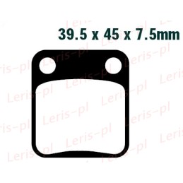 Brake pads rear bashan atv kingway eagle