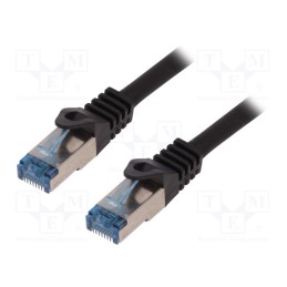 1 pcs x LOGILINK - CQ4053S - Patch cord, S/FTP, 6a, stranded, Cu, LSZH, black, 2m, 26AWG