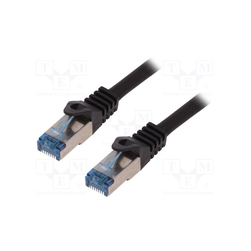 1 pcs x LOGILINK - CQ4053S - Patch cord, S/FTP, 6a, stranded, Cu, LSZH, black, 2m, 26AWG
