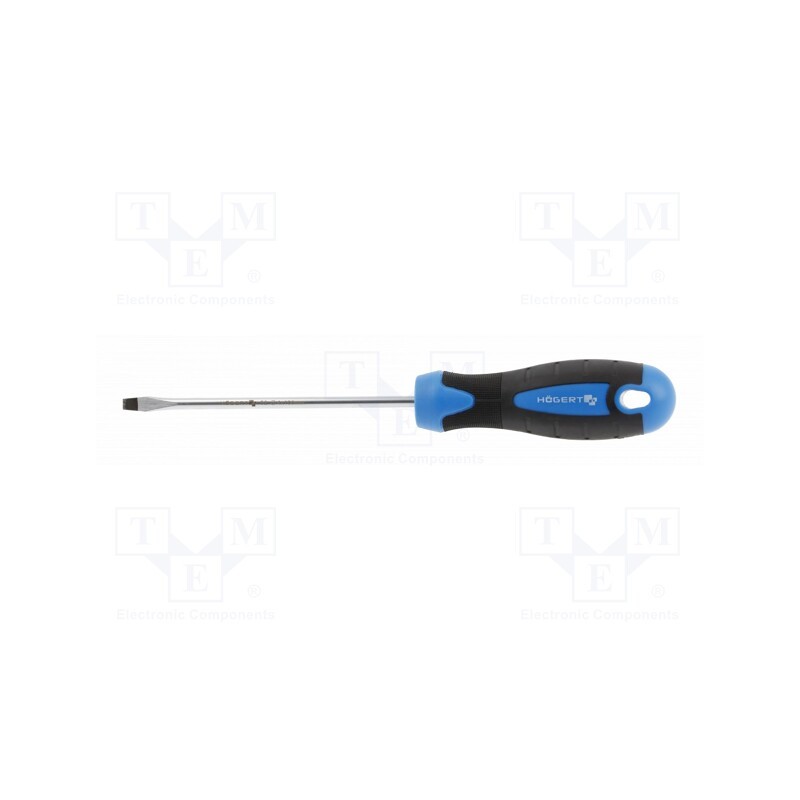1 pcs x Hu00d6GERT TECHNIK - HT1S004 - Screwdriver, slot, SL 4, 100mm