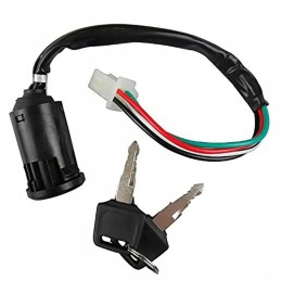 Universal key switch, atv, quad, scooter, scooter, 4pin
