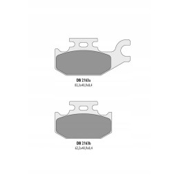 Delta braking brake pads kh413 syzuki atv