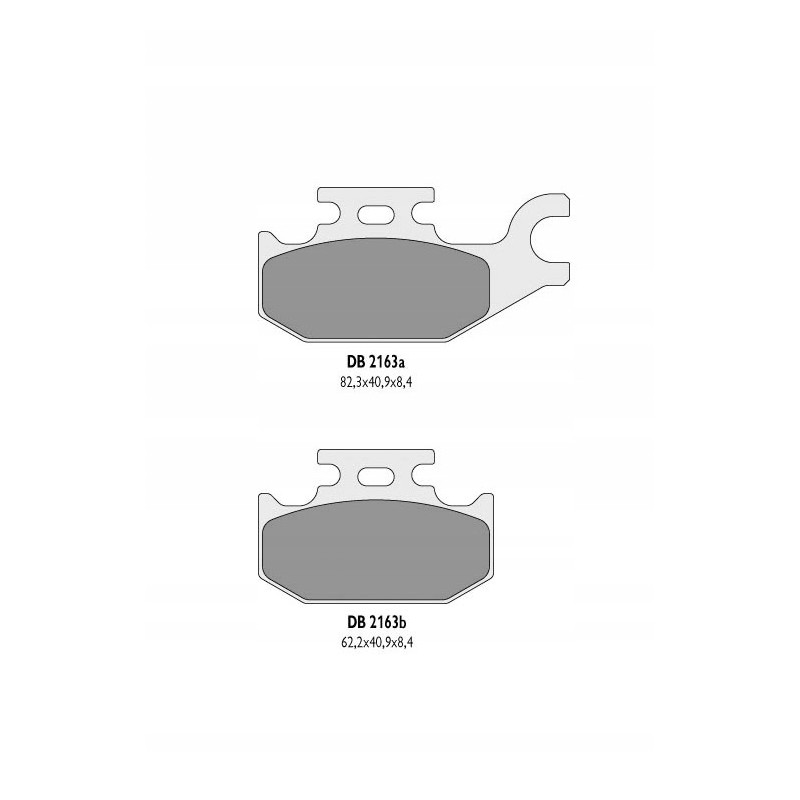 Delta braking brake pads kh413 syzuki atv