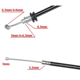 Kinroad ATV Alpinus Mini Quad Kingway throttle cable