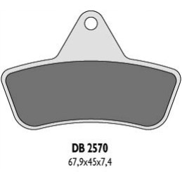 Delta braking brake pads kh271 arctic cat 96