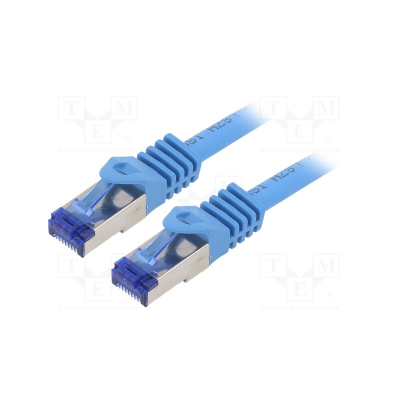 1 pcs x LOGILINK - C6A056S - Patch cord, S/FTP, 6a, stranded, Cu, LSZH, blue, 2m, 26AWG, -20÷75°C