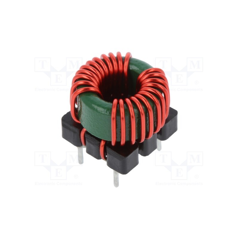 1 pcs x TRACO POWER - TCK-067 - Inductor: wire, THT, 620uH, 25mΩ, -40÷105°C, ±35%, 16x16x15mm, 7.5A