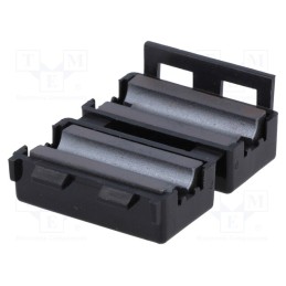 1 pcs x RICHCO - RKCF-05-A5 - Ferrite: two-piece, on round cable, Ø: 5mm, 105Ω, A: 15mm, B: 6mm