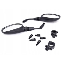 Black mirrors, set, thread M10, M8, reductions