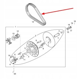 3211202 polaris quad belt