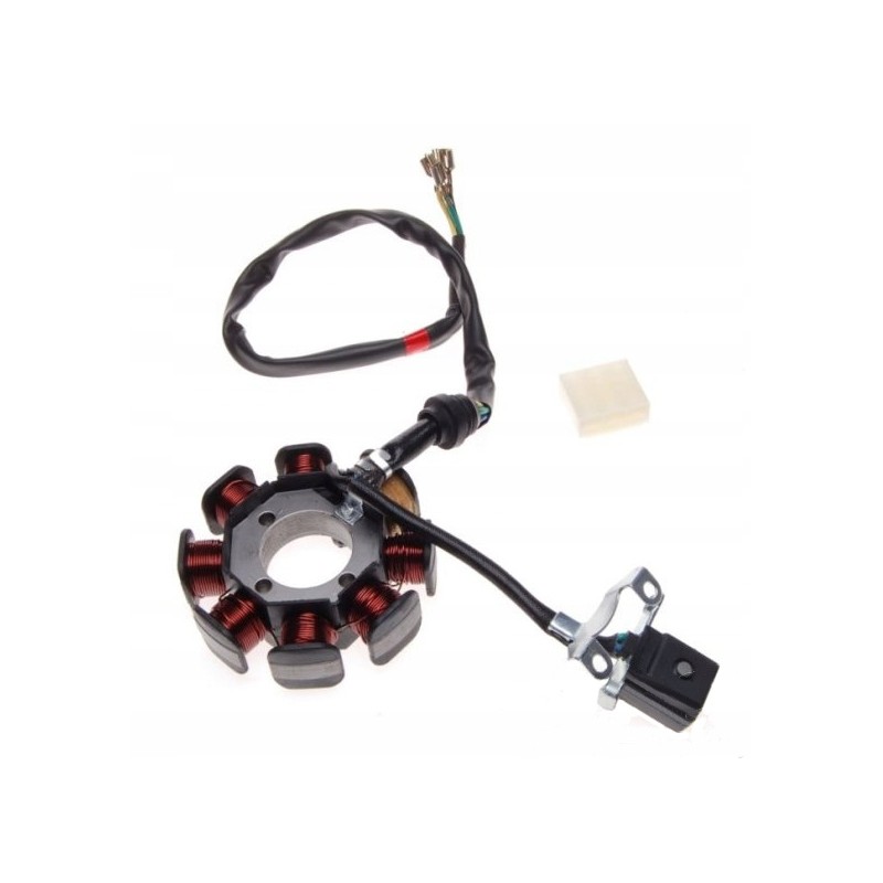 Stator magneto, 8 coils, quad atv loncin 200 250