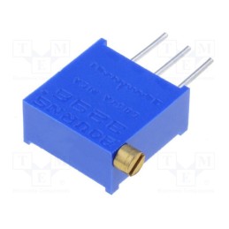 1 pcs x BOURNS - 3296X-1-203LF - Potentiometer: mounting, multiturn, 20kΩ, 500mW, THT, ±10%, linear