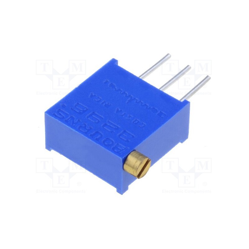1 pcs x BOURNS - 3296X-1-203LF - Potentiometer: mounting, multiturn, 20kΩ, 500mW, THT, ±10%, linear