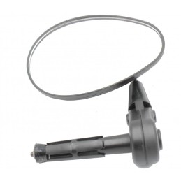 Universal side mirror for quad utv