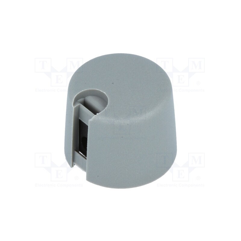 1 pcs x OKW - A1020048 - Knob, with pointer, plastic, Øshaft: 4mm, Ø20x16mm, grey, A10