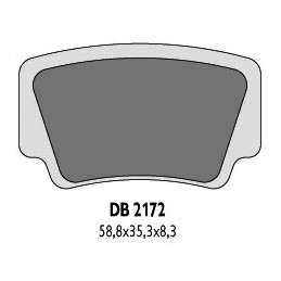 Delta braking brake pads kh463 ktm quad