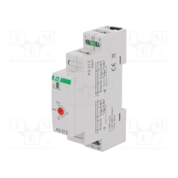 1 pcs x F&F - AS-212 - Staircase timer, for DIN rail mounting, 230VAC, IP20, 16A