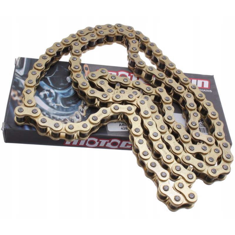 Drive chain gold 428 120 quad atv bashan 200