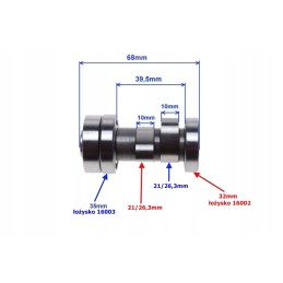 Camshaft zipp kid 50 70 110 atv quad kingway