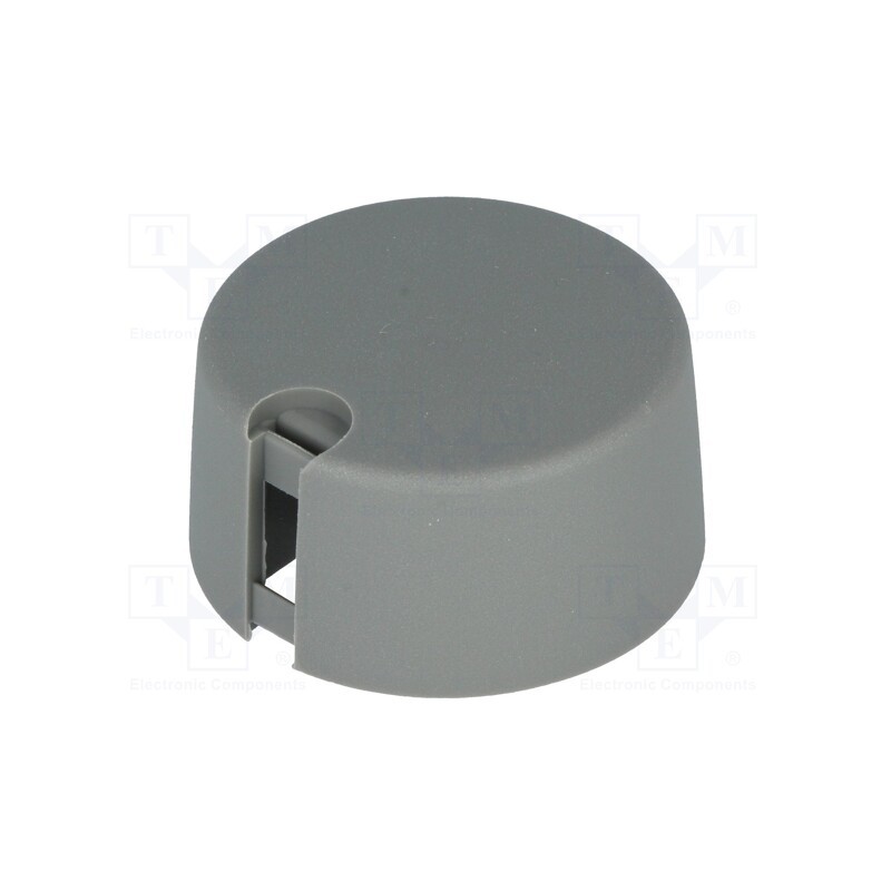 1 pcs x OKW - A1031068 - Knob, with pointer, plastic, Øshaft: 6mm, Ø31x16mm, grey, A10
