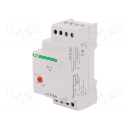 1 pcs x F&F - AS-B220 - Staircase timer, for DIN rail mounting, 230VAC, IP20, 10A
