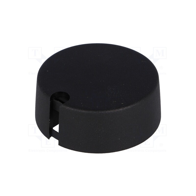 1 pcs x OKW - A1040639 - Knob, with pointer, plastic, Øshaft: 6.35mm, Ø40x16mm, black, A10