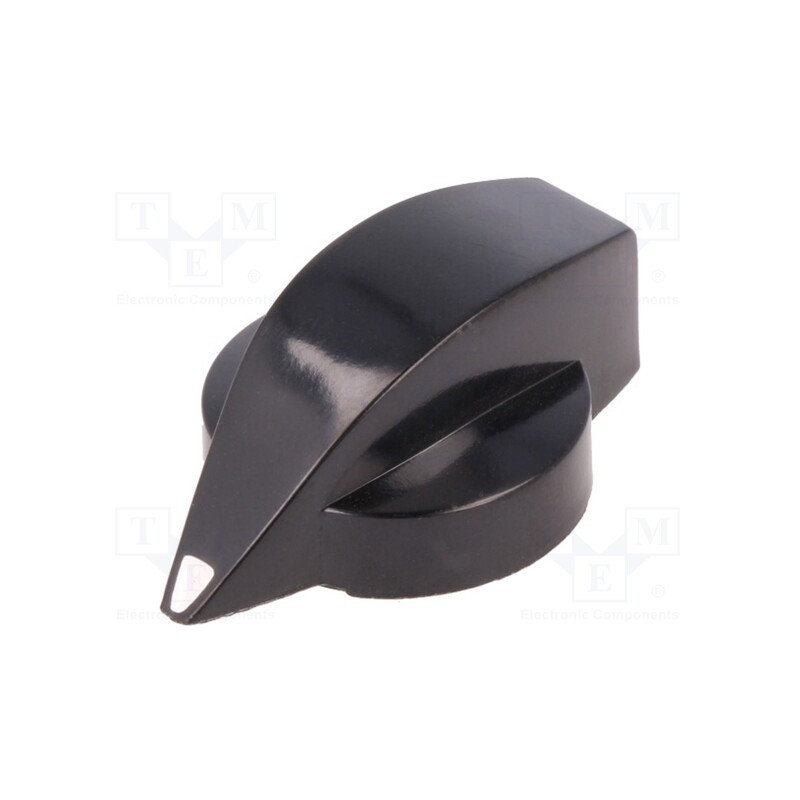 1 pcs x OKW - A1317860 - Knob, with pointer, thermoplastic, Øshaft: 6mm, Ø20.3x12.8mm