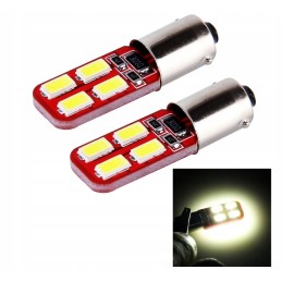 BA9S LED bulb 8 SMD T4W 200lm 5730 white
