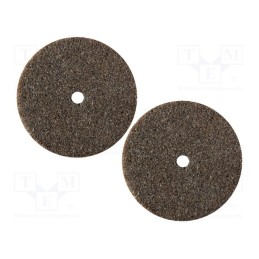 1 set x PG MINI - M.2640 - Grinding wheels, 22mm, aluminium oxide, steel, 2pcs.