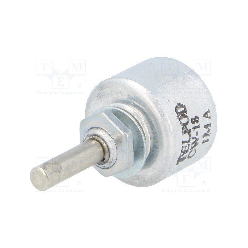 1 pcs x TELPOD - CW-18-1M-20P-1 - Potentiometer: shaft, single turn, 1MΩ, 1W, ±30%, 4mm, linear, THT