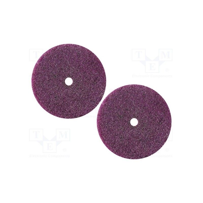 1 set x PG MINI - M.2610 - Grinding wheels, 22mm, aluminium oxide, steel, 2pcs.