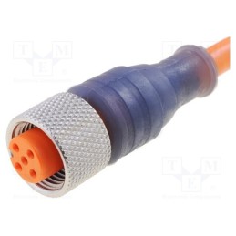 1 pcs x LUMBERG AUTOMATION - RKT 5-56/2 M - Connection lead, M12, PIN: 5, straight, 2m, plug, 60VAC, 4A, -25÷80°C