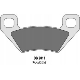 Delta braking brake pads kh395 arctic cat