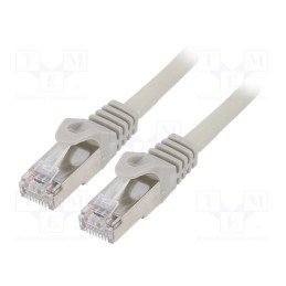 1 pcs x GEMBIRD - PP6-LSZHCU-2M - Patch cord, F/UTP, 6, stranded, Cu, LSZH, 2m, RJ45 plug,both sides