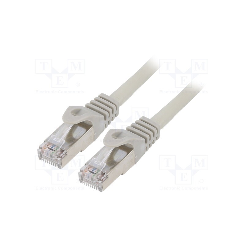 1 pcs x GEMBIRD - PP6-LSZHCU-2M - Patch cord, F/UTP, 6, stranded, Cu, LSZH, 2m, RJ45 plug,both sides