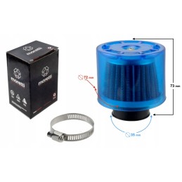 Conical air filter 35 mm air box for quad scooter