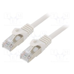 1 pcs x GEMBIRD - PP6-20M - Patch cord, F/UTP, 6, stranded, CCA, PVC, grey, 20m, RJ45 plug, 26AWG