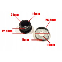 Bushing arm bushing quad atv bashan kinroad loncin shineray kxd kingway