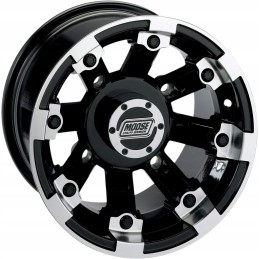 Set of Moose 4 156 12x7 Polaris rims