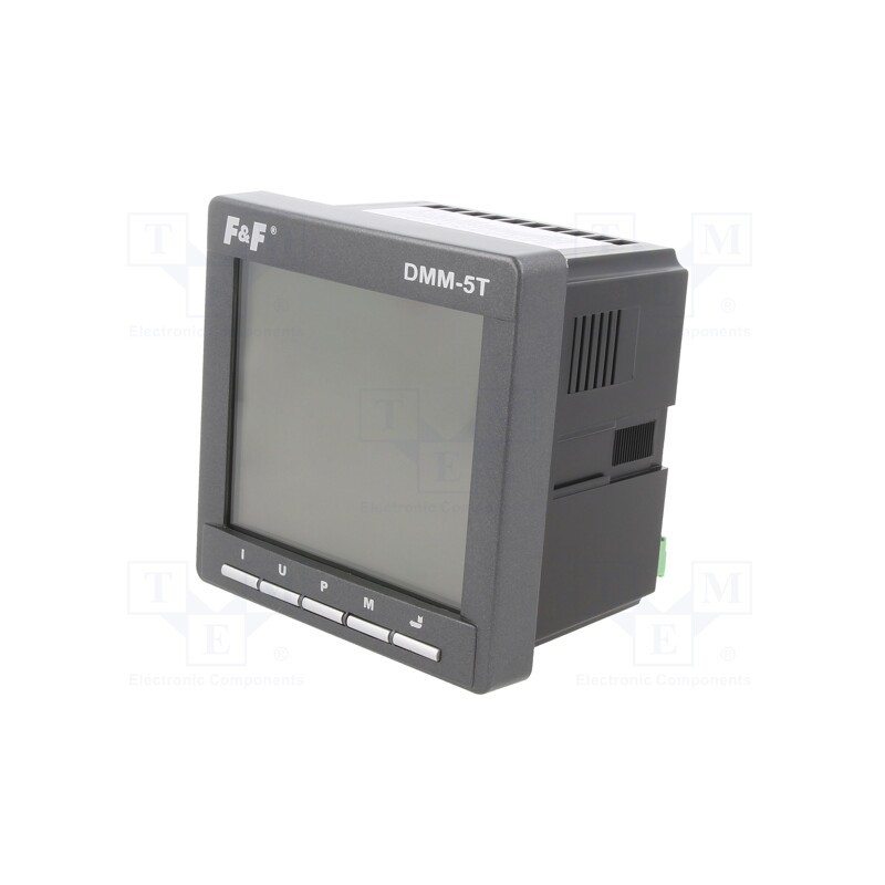 1 pcs x F&F - DMM-5T - Controller, on panel, RS485 Modbus RTU, IP20, -20÷60°C, 250mA÷5A
